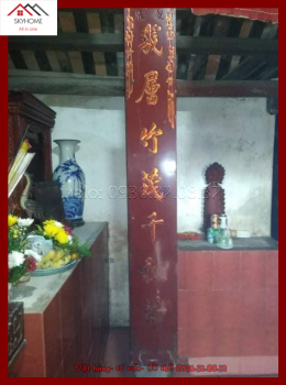 Hoành phi câu đối thờ chữ Kỉ tằng trúc mậu- Tam ngũ đào linh